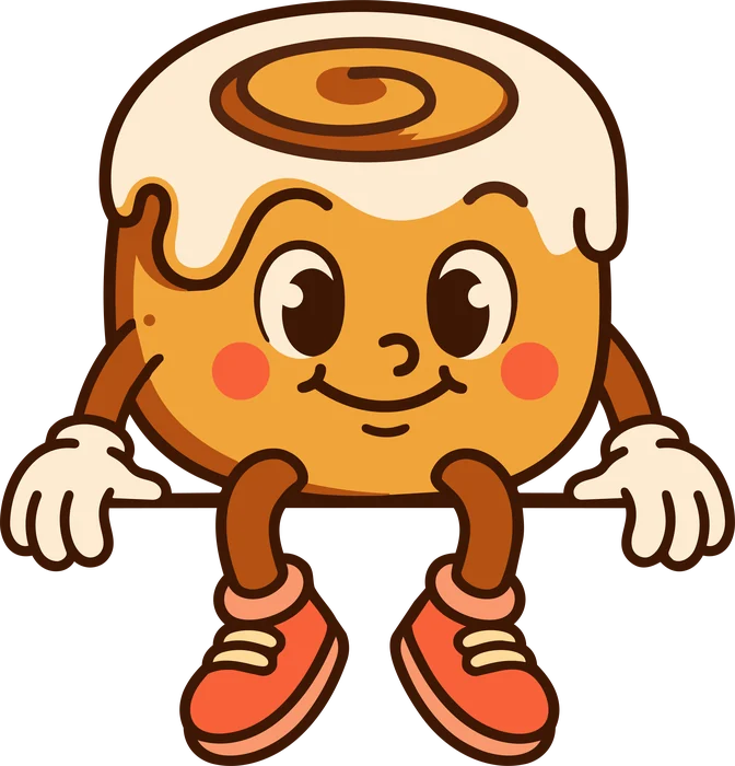 Personaje de Rollstars sentado